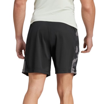 Short Adidas Treino Camuflado Masculino