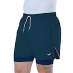 Short Elite Duplo Running Masculino