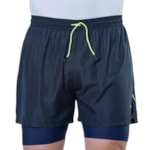 Short Elite Duplo Running Masculino