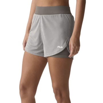 Short Fila Double Basic Train II Feminino