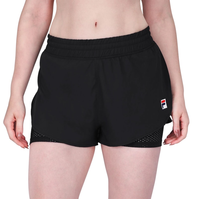 Short Fila Sand Duplo Feminino