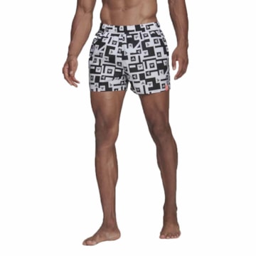 Short Natação Adidas Graphic Masculino