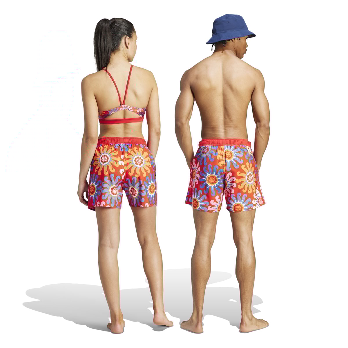 Short Natação Adidas X Farm Rio Unissex