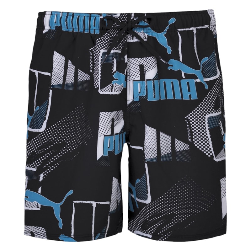 Short Puma Board Estampado Masculino