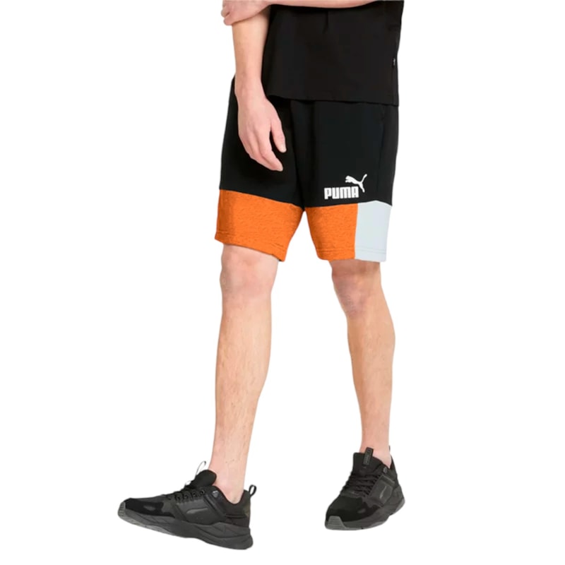 Short Puma Essentials Block 10 Masculino