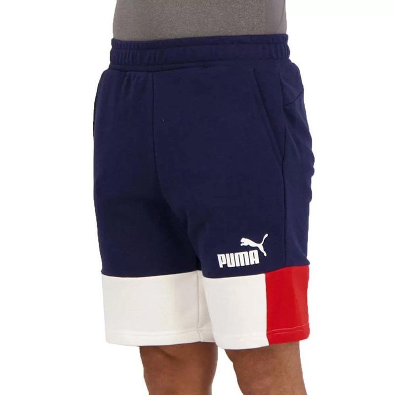 Short Puma Essentials Block Plus Size Masculino