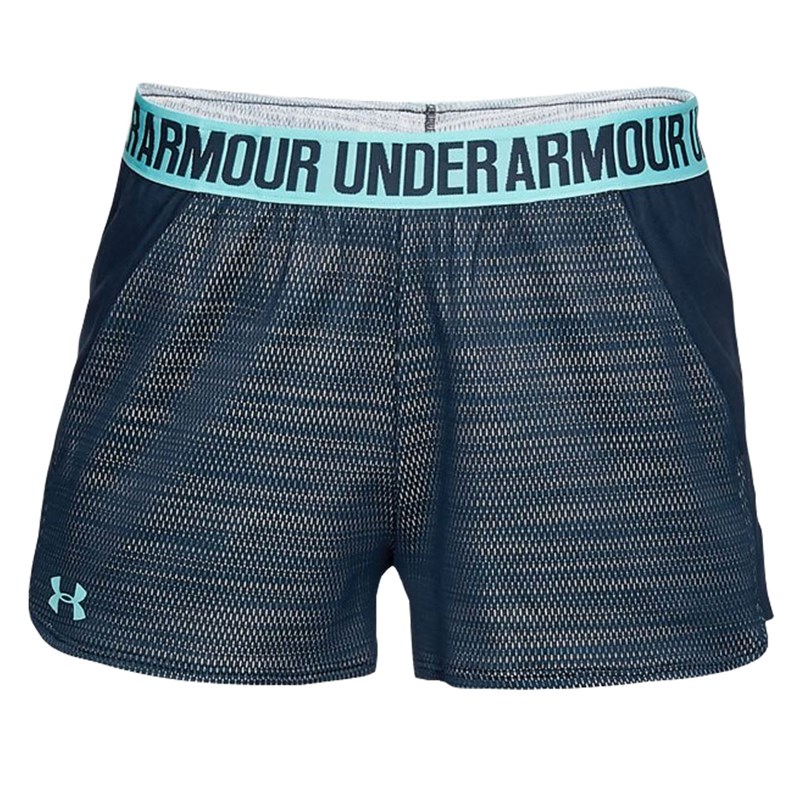 Shorts Under Armour Play Up Feminino - Marinho e Azul - Esporte Legal