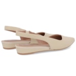 Slingback Usaflex Salto Anabela Feminino