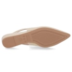 Slingback Usaflex Salto Anabela Feminino