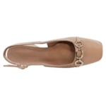 Slingback Usaflex Salto Bloco Feminina