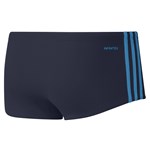 Sunga Adidas 3 Stripes Wide Masculina - Azul Marinho