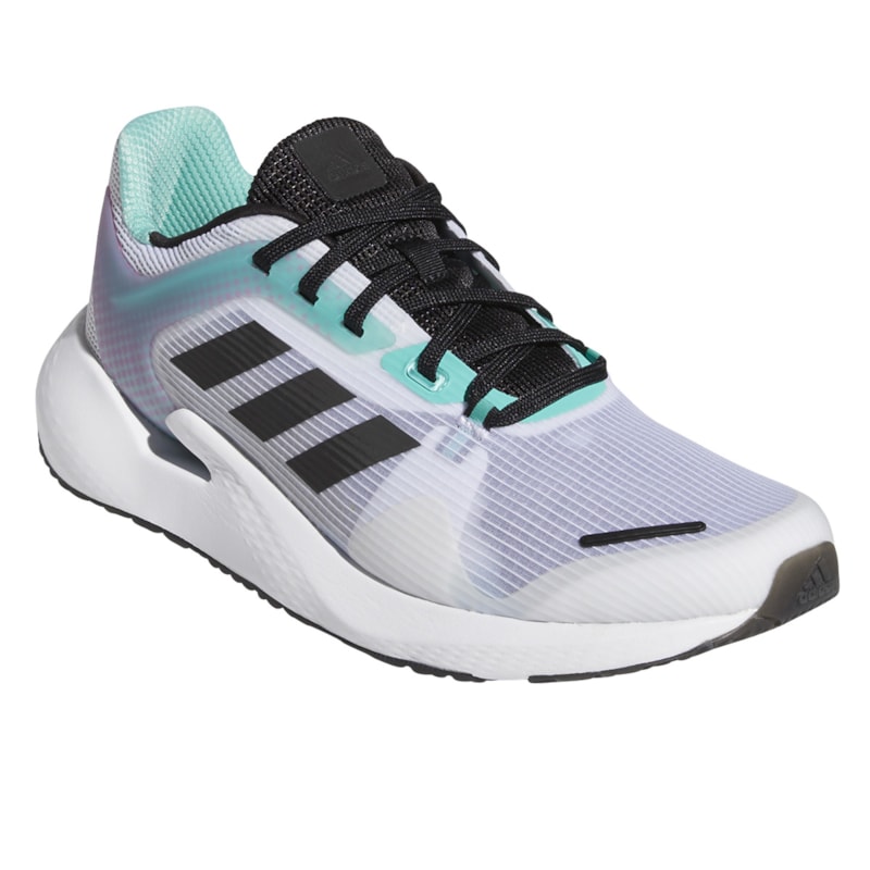 Tenis Adidas Alphatorsion Masculino Branco Preto E Verde Esportelegal