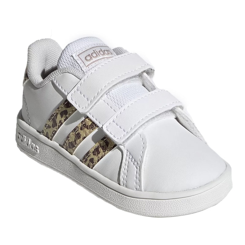 Tênis Adidas Grand Court Infantil - Branco Tênis Adidas Grand Court Infantil - Branco