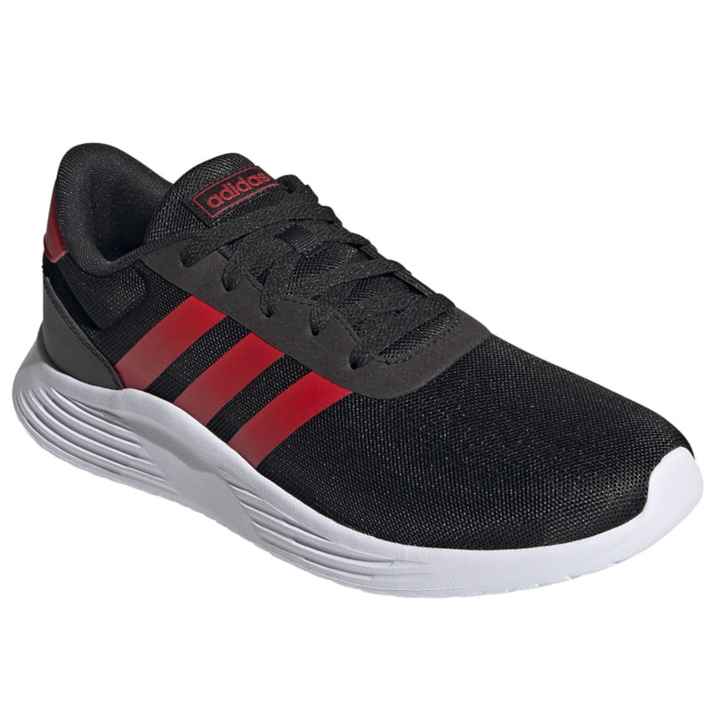 Tênis Adidas Lite Racer 2.0 Masculino - Preto e Vermelho Tênis Adidas Lite Racer 2.0 Masculino - Preto e Vermelho