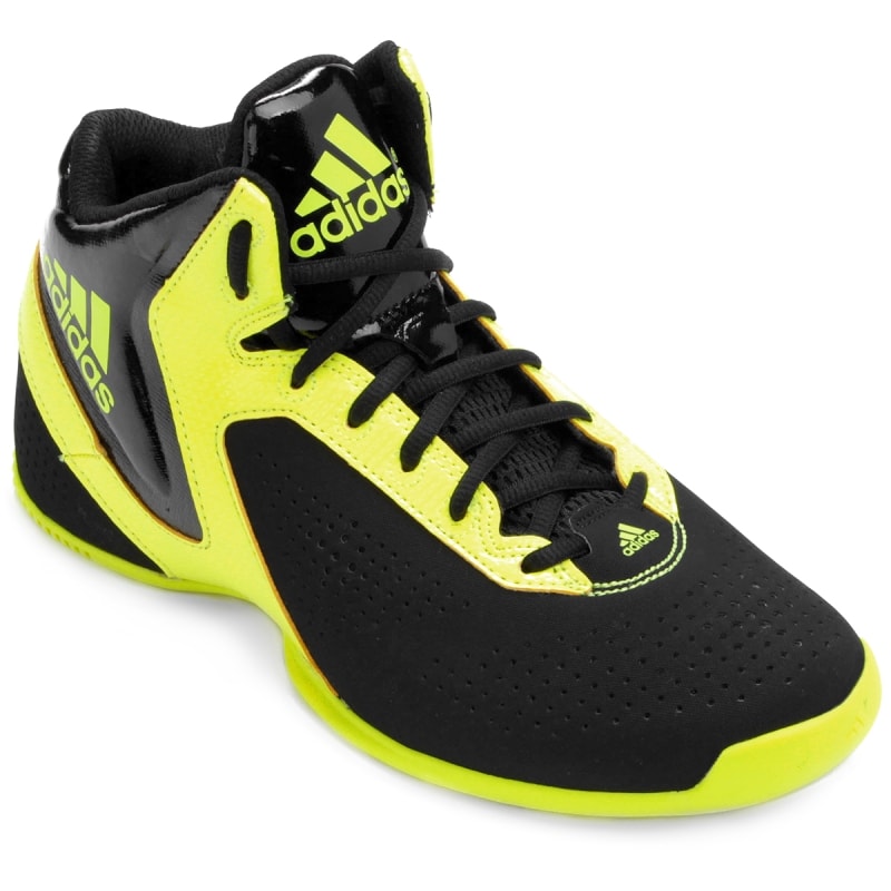 Cano Alto Tenis Basquete Amarelo Tenis Basquete Adidas NXT LVL 3K