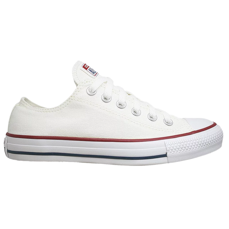 Tênis Converse All Star Chuck Taylor As Core Ox Branco Marinho CT00010001 Tênis Converse All Star Chuck Taylor As Core Ox Branco Marinho CT00010001