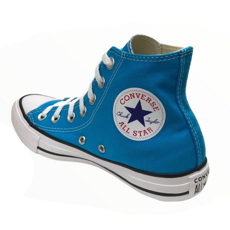 All Star Cano Alto Azul Náutico