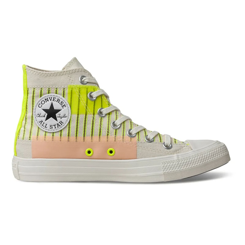 Tênis Converse All Star Chuck Taylor HI Bege Claro CT14840001