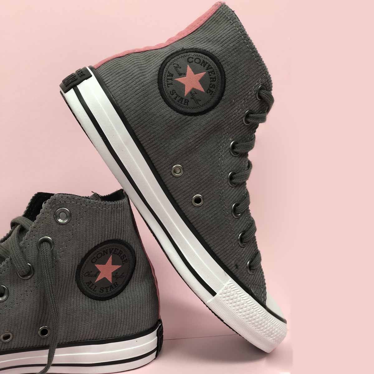 Tênis Converse All Star Chuck Taylor Hi Ferro Preto CT13460002 -  EsporteLegal