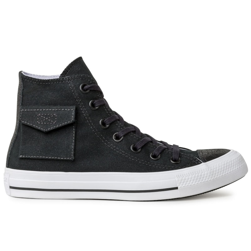 Tênis Converse All Star Chuck Taylor HI Preto CT13870001