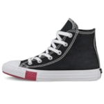 Tênis Converse All Star Chuck Taylor Kids HI Preto Branco CK08180001