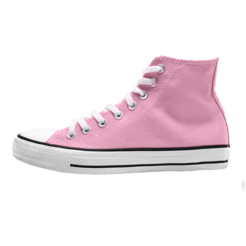 Tênis Converse Chuck Taylor All Star Rosa Cru Preto CK00040006 - Menina  Shoes