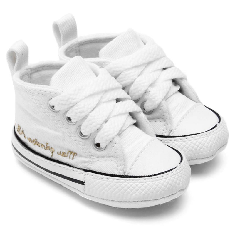 Tênis Converse All Star Chuck Taylor Kids My First Branco CK04400003 Tênis Converse All Star Chuck Taylor Kids My First Branco CK04400003