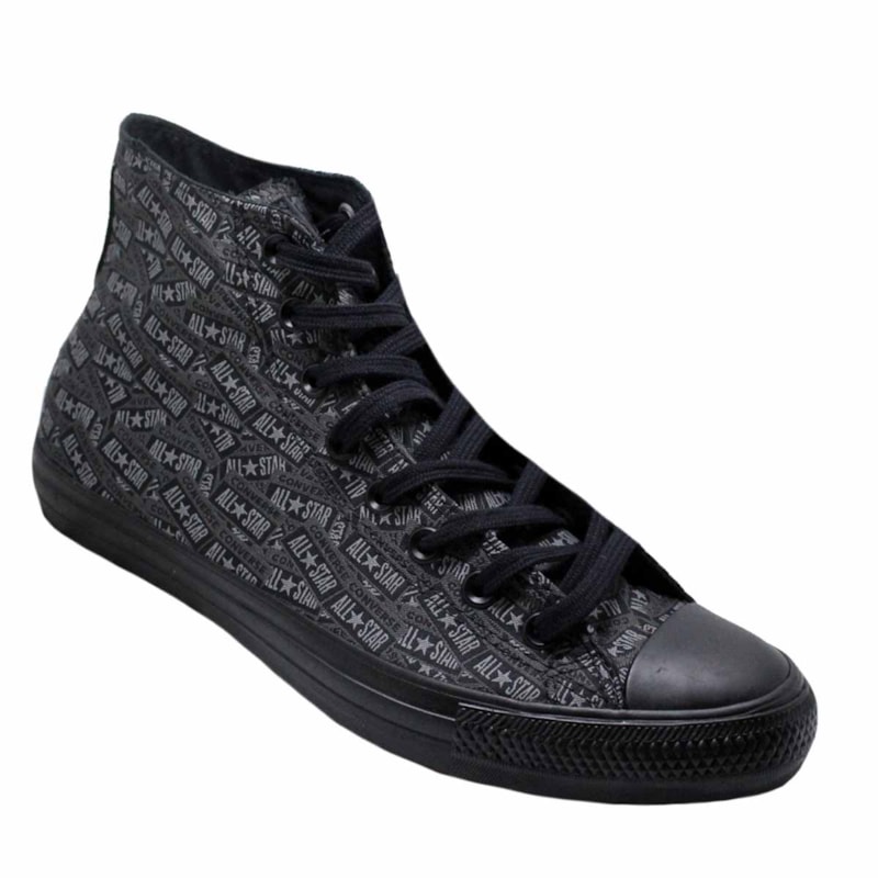 Tênis Converse All Star Chuck Taylor Logo Play HI Preto Ferro CT13150002