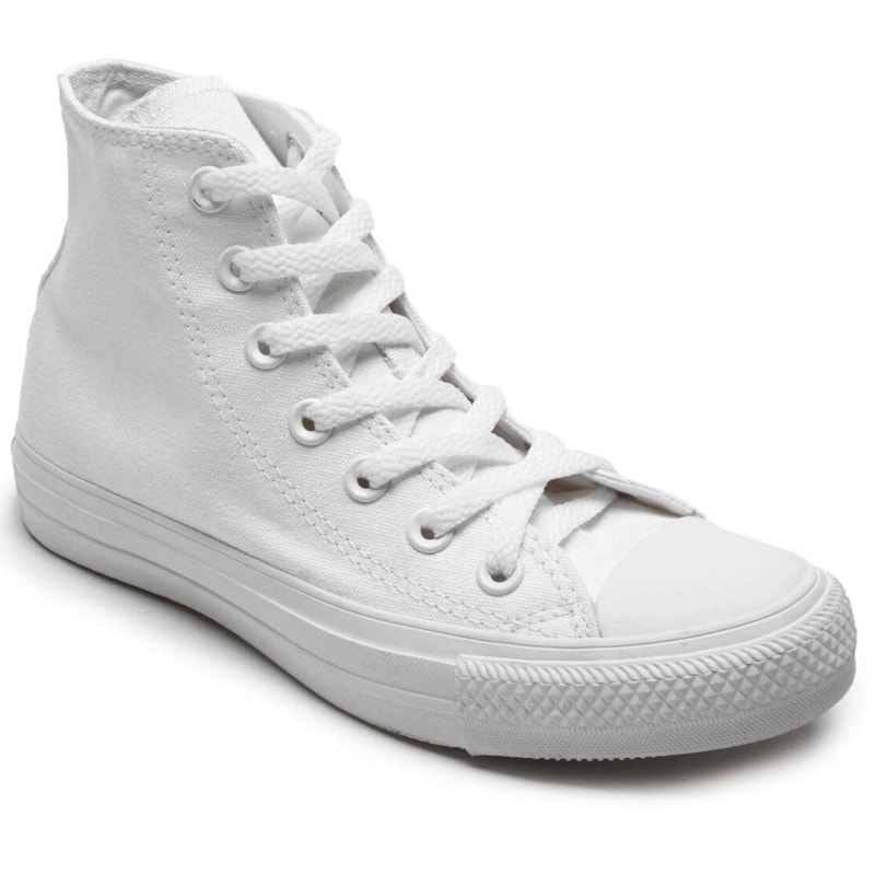 Tênis Converse All Star Chuck Taylor Monochrome HI Branco CT04470001