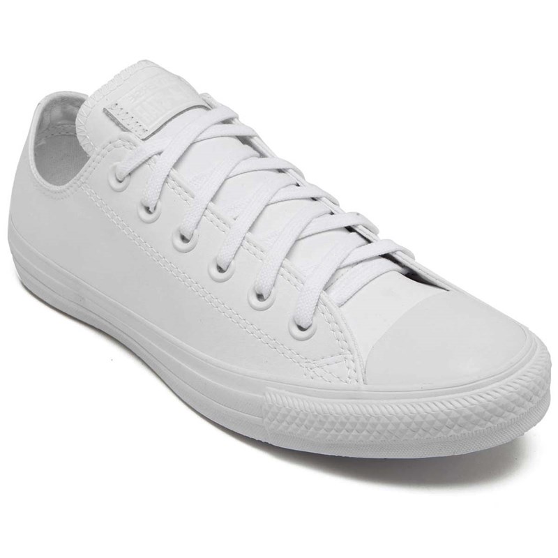 Tênis Converse All Star Chuck Taylor Monochrome OX Branco CT08260001