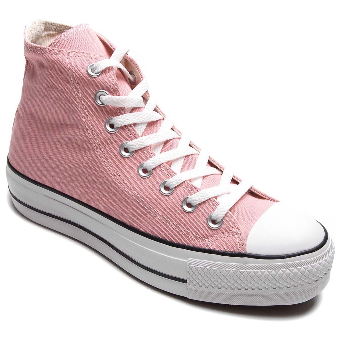 Converse all star outlet rosa metalizado