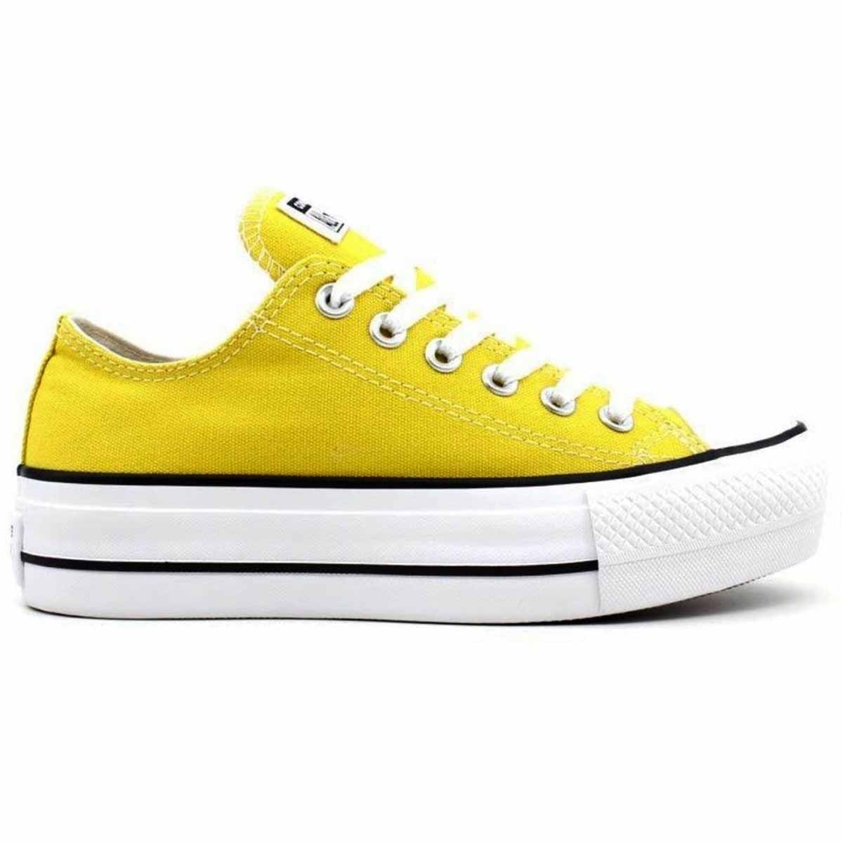 all star platform amarelo