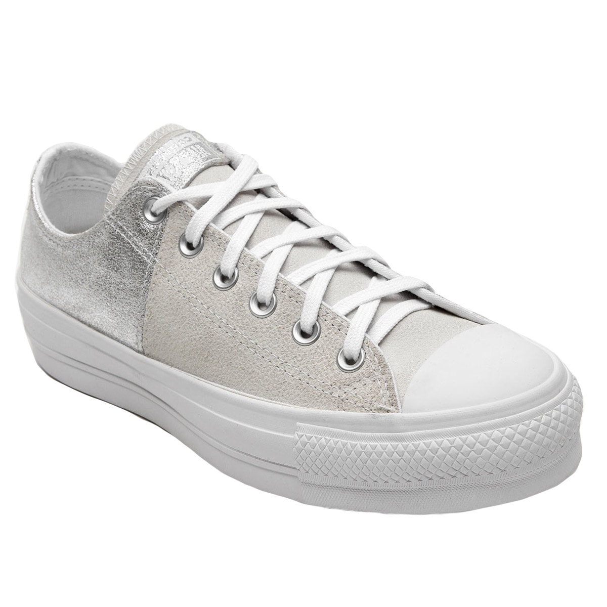 Tênis converse chuck taylor cheap all star platform cinza