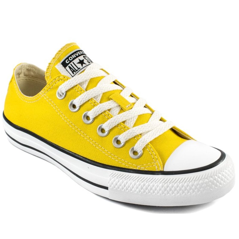 Tênis Converse All Star Chuck Taylor Seasonal OX Amarelo CT04200052 Tênis Converse All Star Chuck Taylor Seasonal OX Amarelo CT04200052