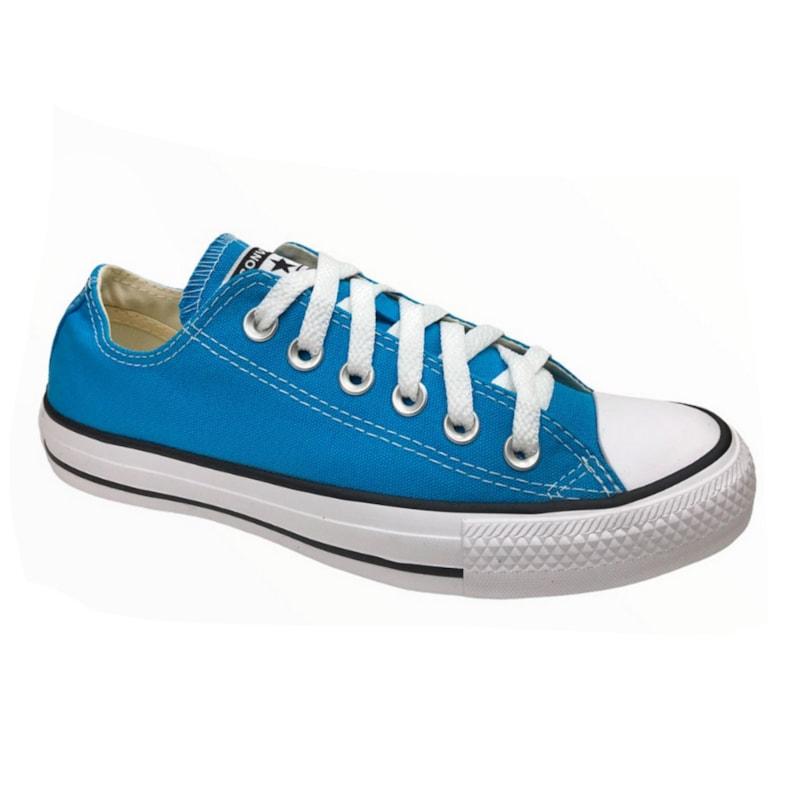 Tênis Converse All Star Chuck Taylor Seasonal OX Azul Nautico CT04200044 Tênis Converse All Star Chuck Taylor Seasonal OX Azul Nautico CT04200044