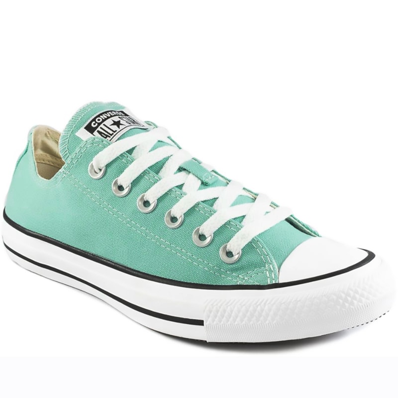 Tênis Converse All Star Chuck Taylor Seasonal OX Verde Brilhante CT04200048 Tênis Converse All Star Chuck Taylor Seasonal OX Verde Brilhante CT04200048