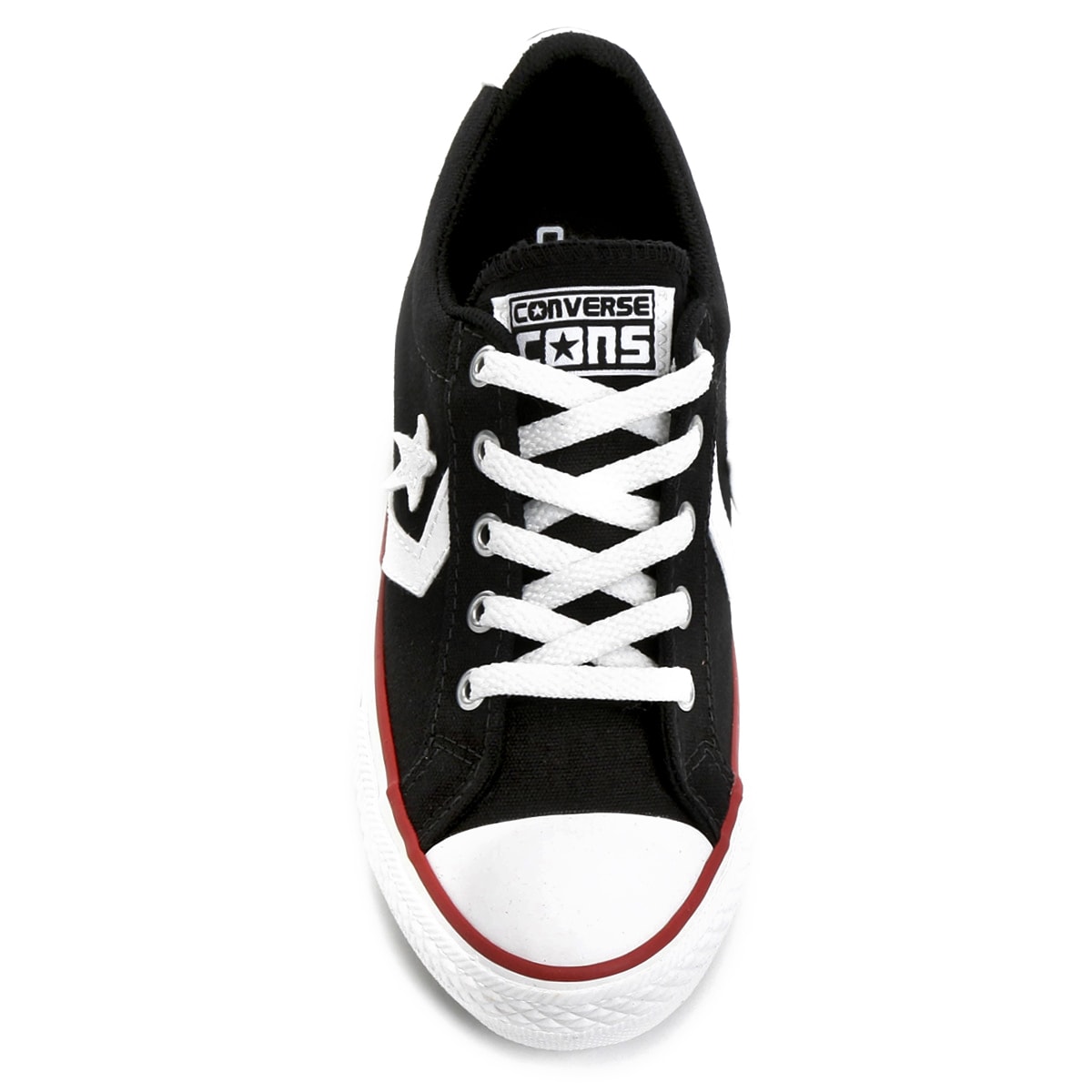 converse star player vermelho