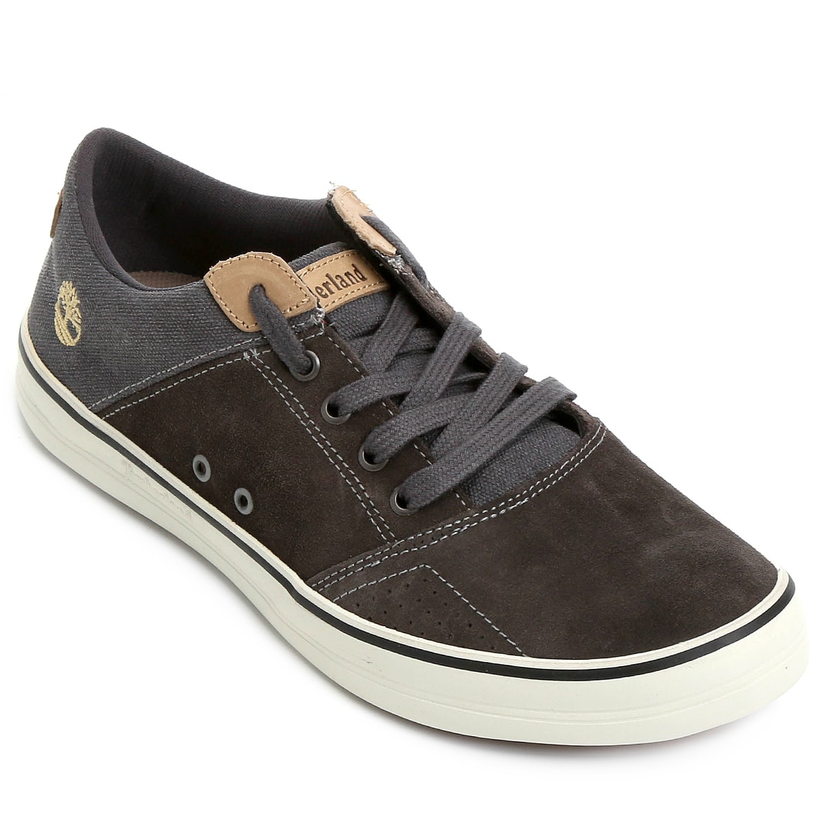 tênis couro timberland ek hype ls m bege