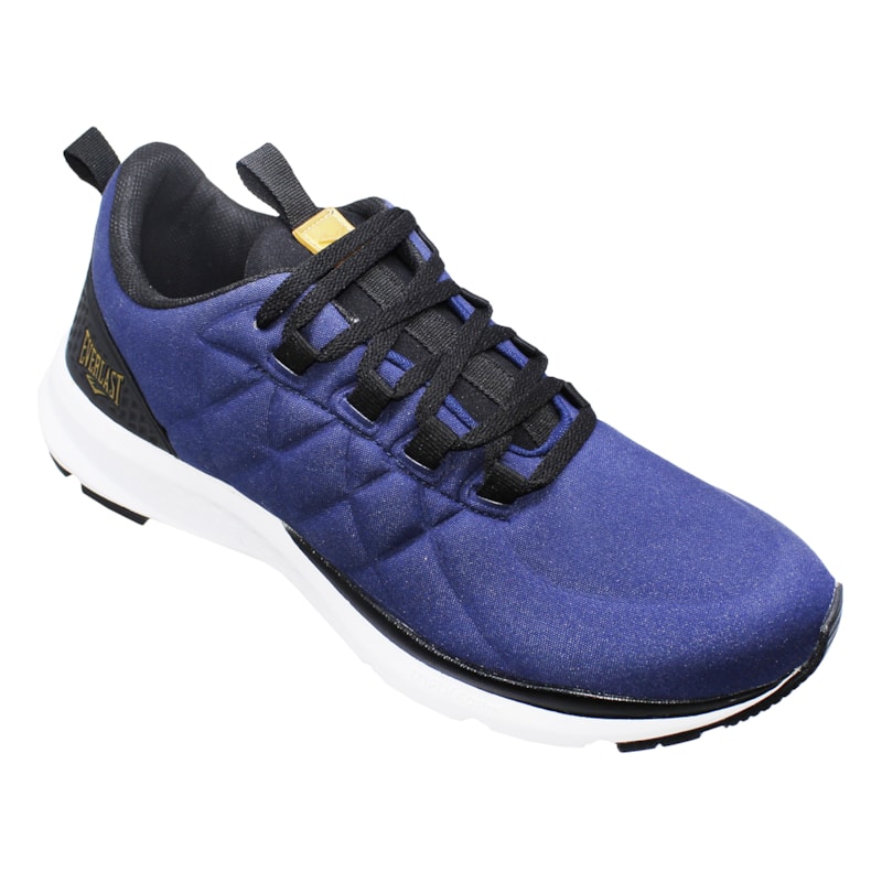 Tênis Everlast Dlux Masculino - Marinho e Preto Tênis Everlast Dlux Masculino - Marinho e Preto