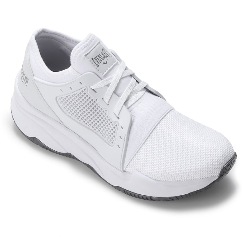 Tênis Everlast Rio Masculino - Branco e Cinza Tênis Everlast Rio Masculino - Branco e Cinza