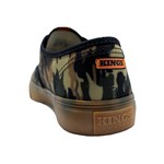 Tênis Kings Sneakers Oxford 3004 Camuflado Militar