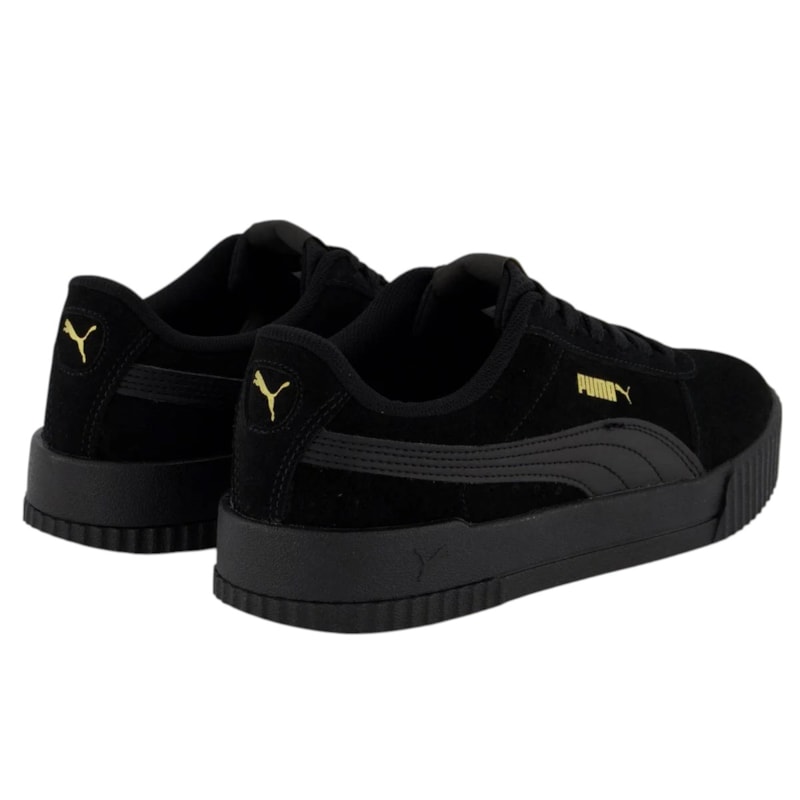 Tênis Puma Carina Bdp Puma Suede Preto Feminino Tênis Puma Carina
