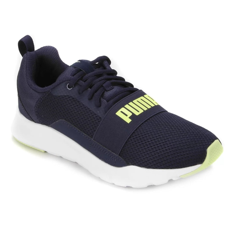 Tênis Puma Wired Juvenil - Marinho Tênis Puma Wired Juvenil - Marinho