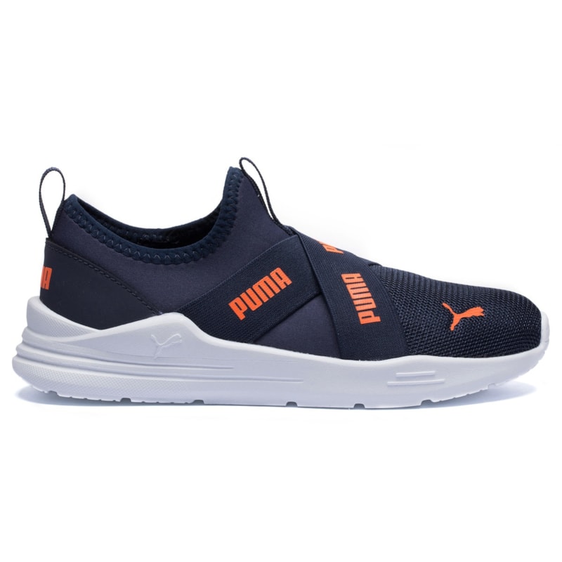 Tênis Puma Wired Run Slip On Infantil