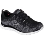 Tenis Skechers Flex Appeal Womens Talent Flair 12059 BKW