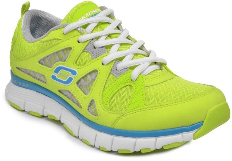 skechers verde neon