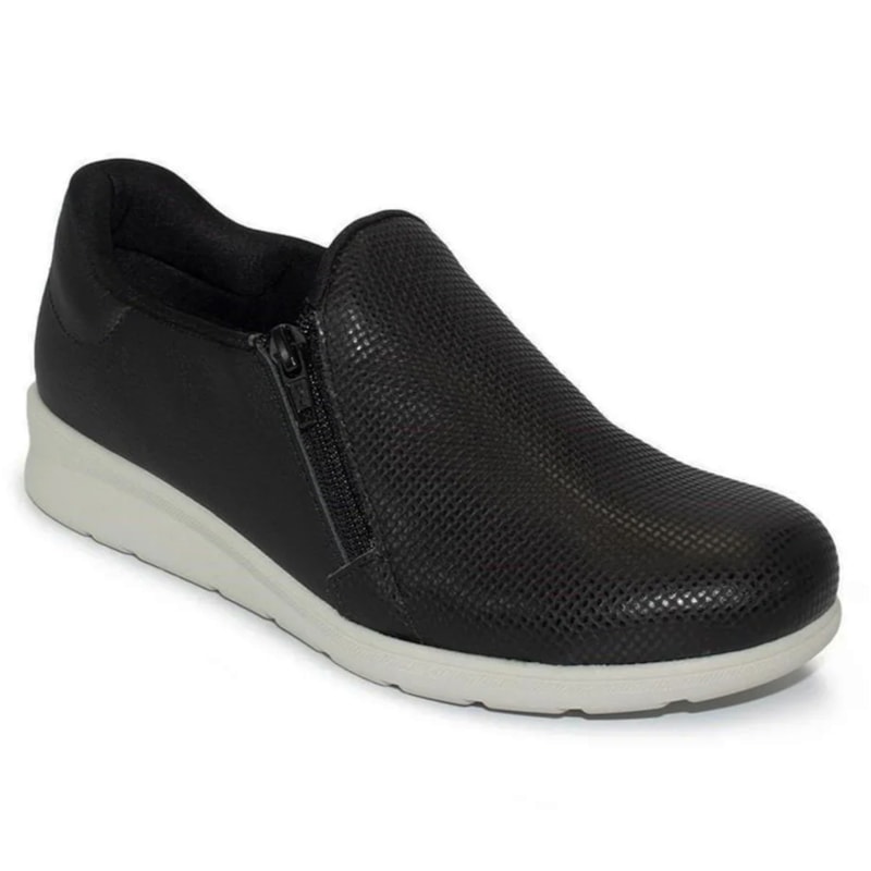 Tênis Usaflex Casual Zíper Feminino