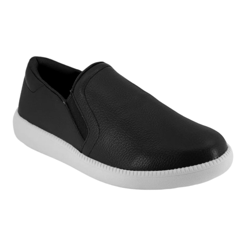 Tênis Usaflex Slip On Couro Feminino - Main Image