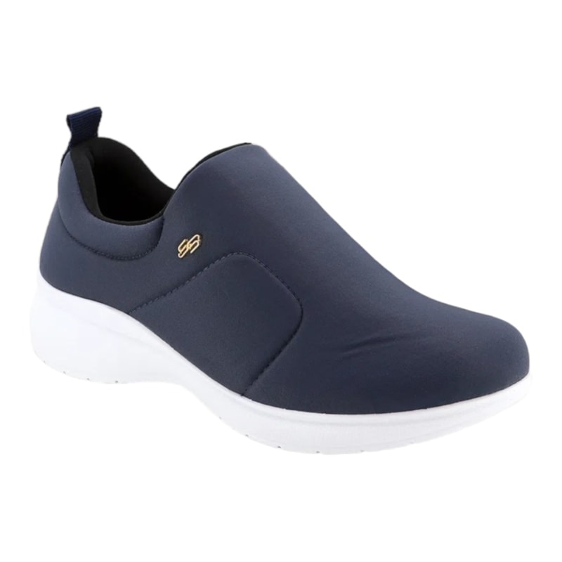 Tênis Usaflex Slip On Elastano Feminino