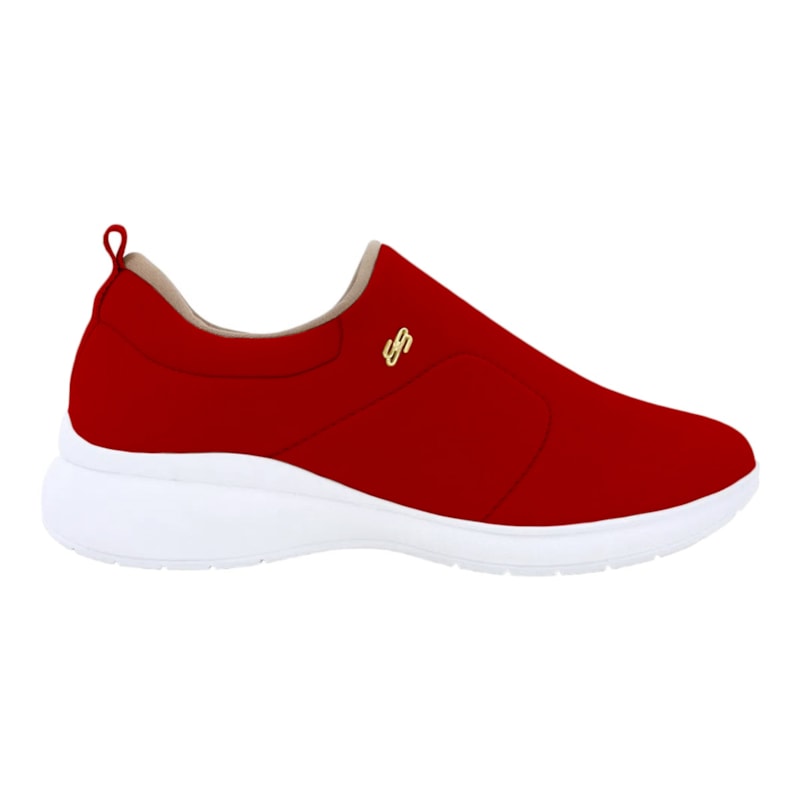 Tênis Usaflex Slip On Elastano Feminino